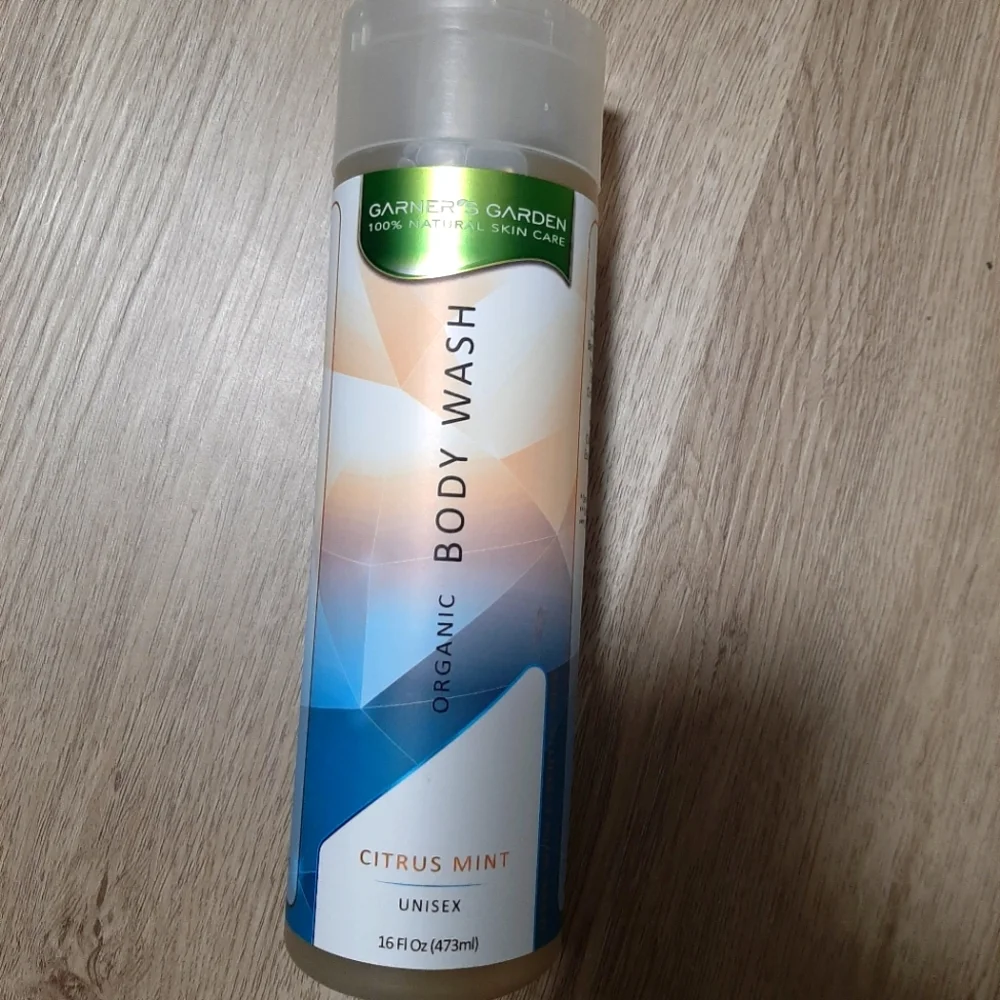 Garner's garden organic body wash